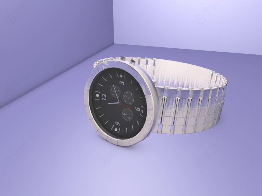 手表C4D模型