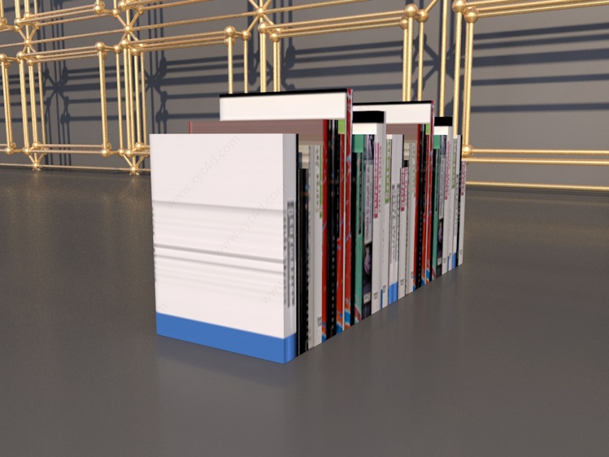 书籍C4D模型