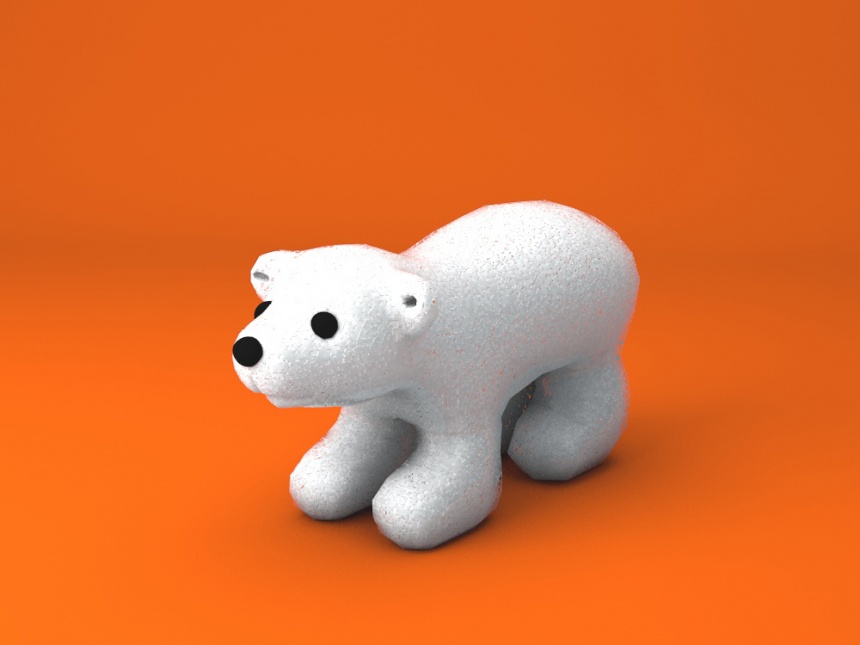 童趣熊玩具C4D模型