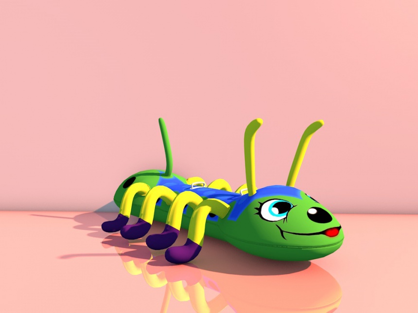 蚂蚁玩具C4D模型