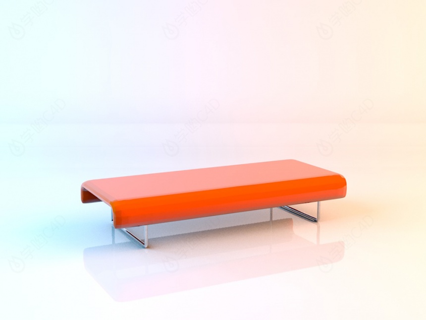 家用沙发凳C4D模型