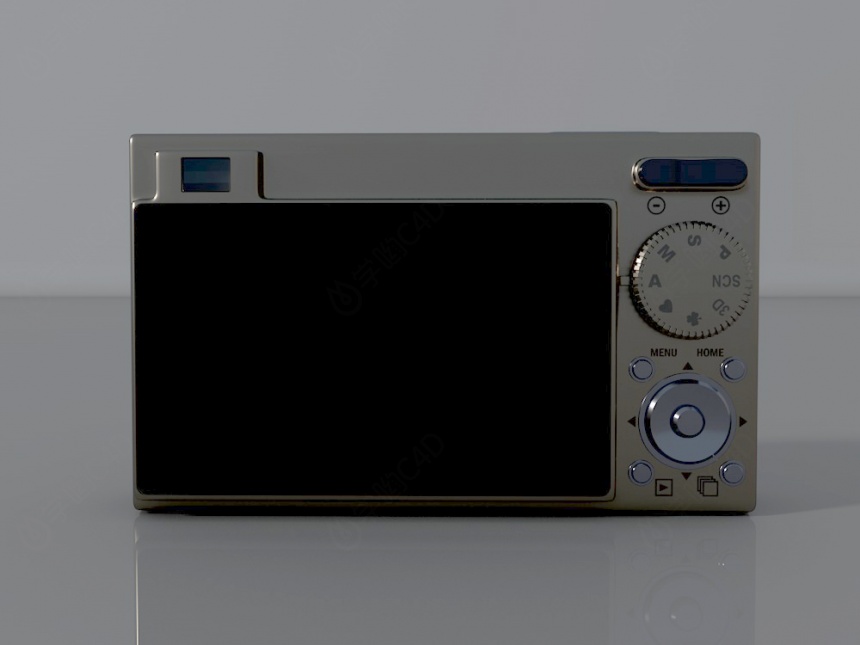 数码相机C4D模型