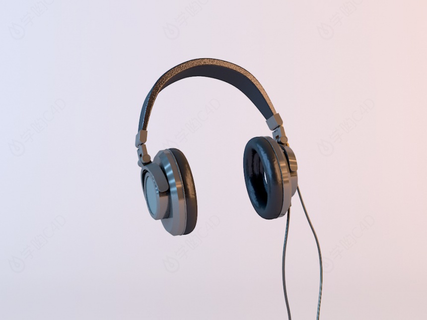 耳机C4D模型