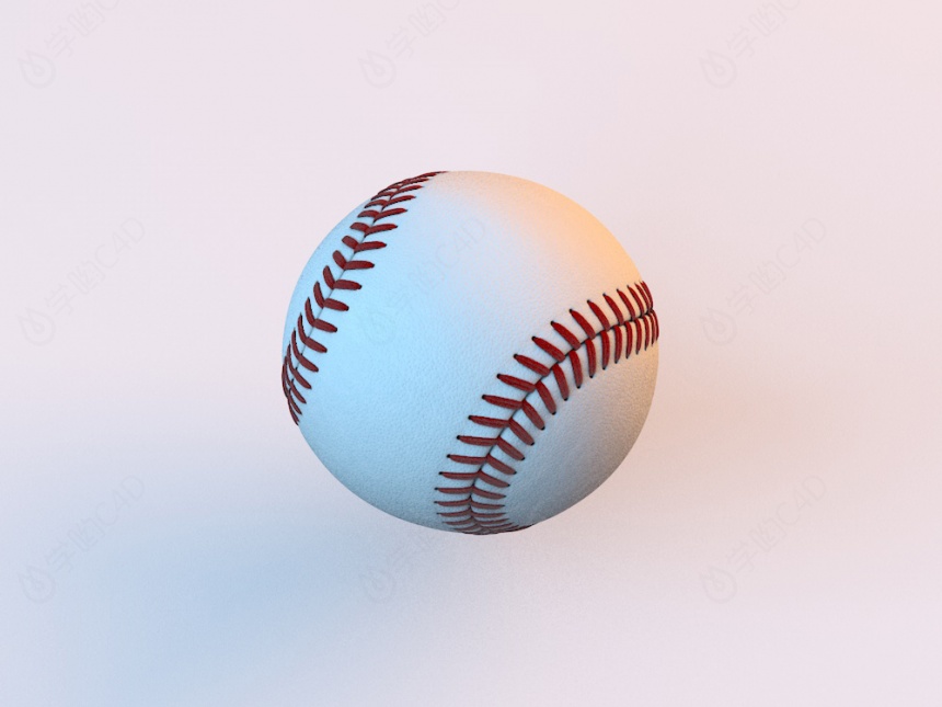 棒球C4D模型