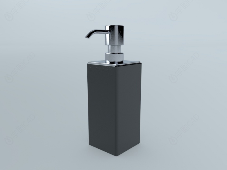 洗手液2C4D模型