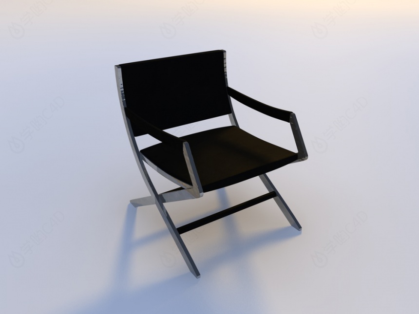 休闲交椅C4D模型