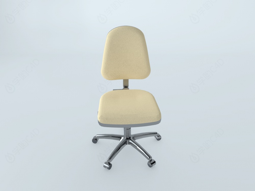 简约办公椅C4D模型
