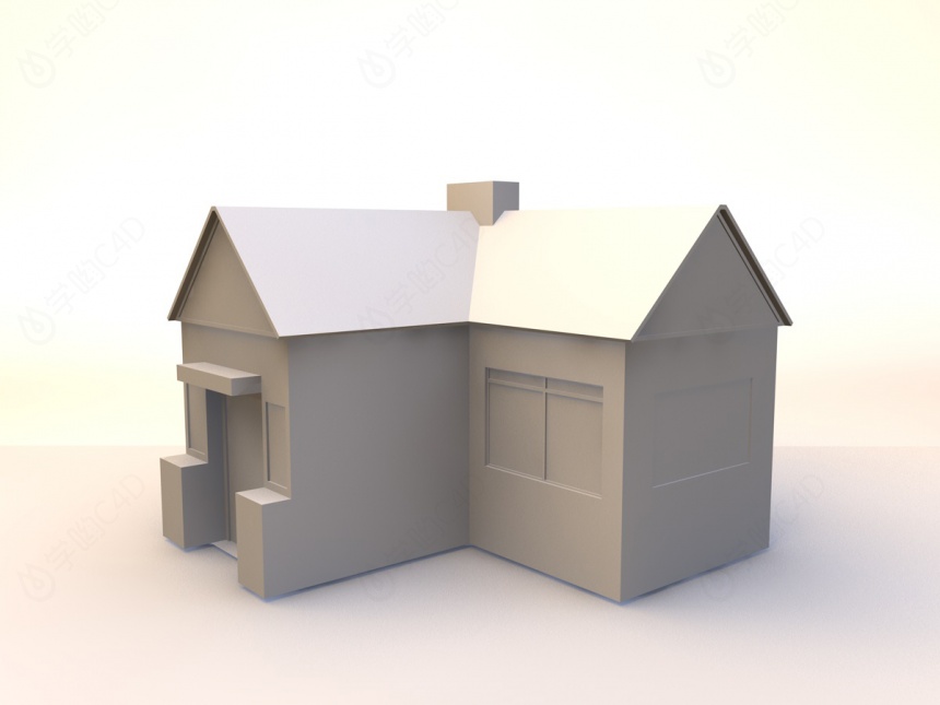 房子建筑17C4D模型