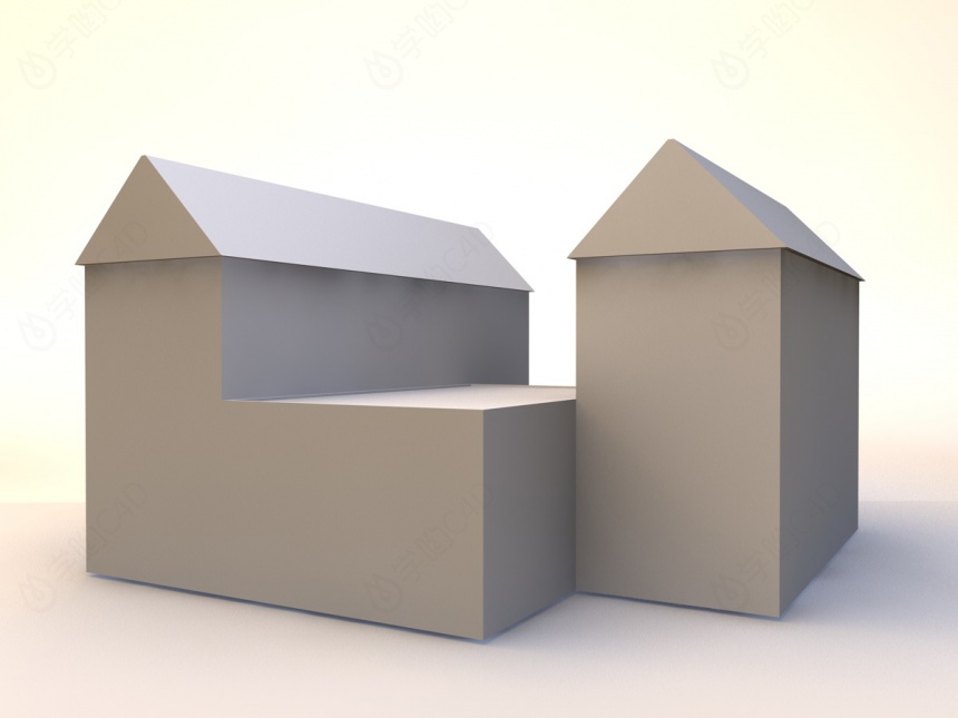 房子建筑26C4D模型
