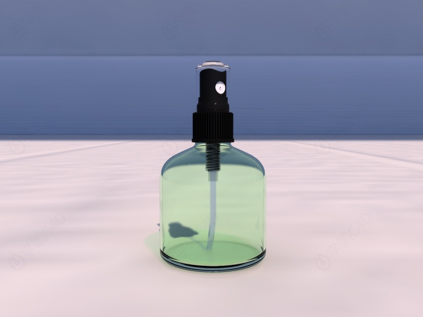小喷雾瓶C4D模型