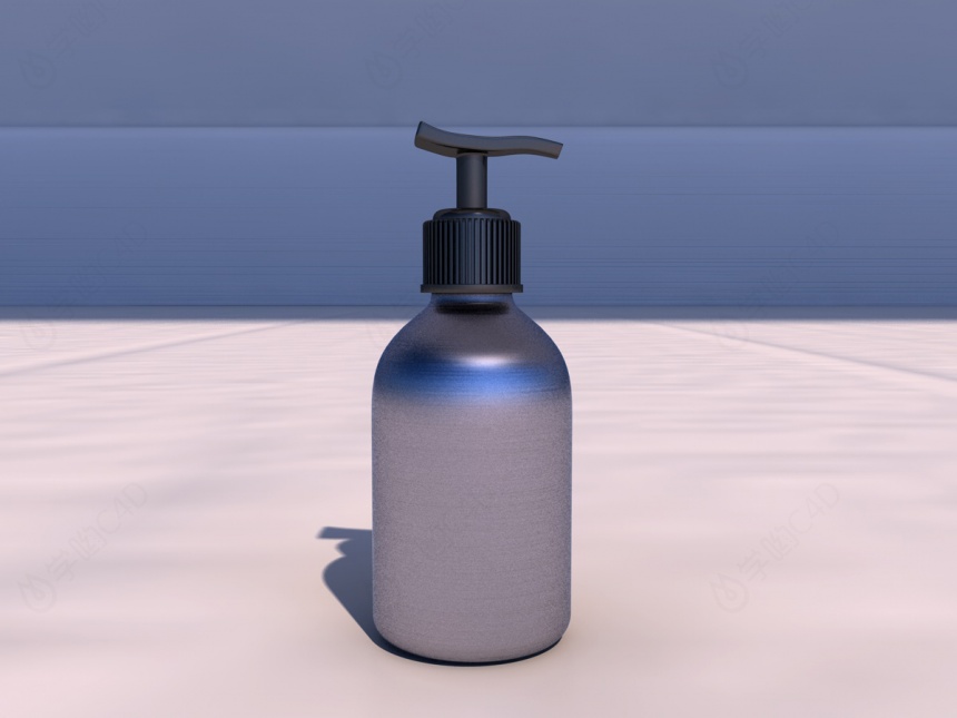 洗手液小瓶C4D模型