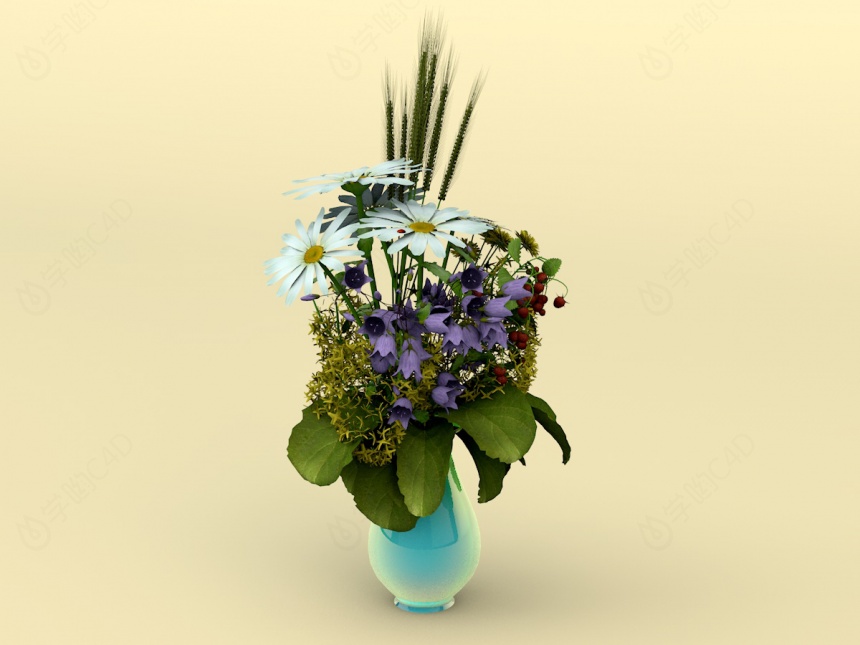 花瓶C4D模型