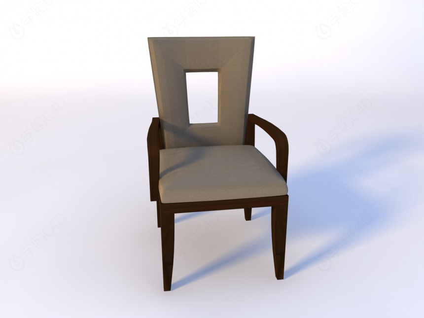 客厅餐椅C4D模型