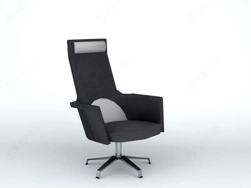 办公室沙发椅C4D模型