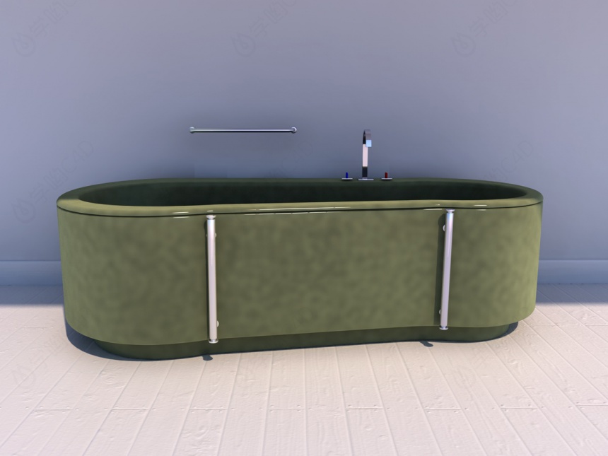家用浴缸C4D模型
