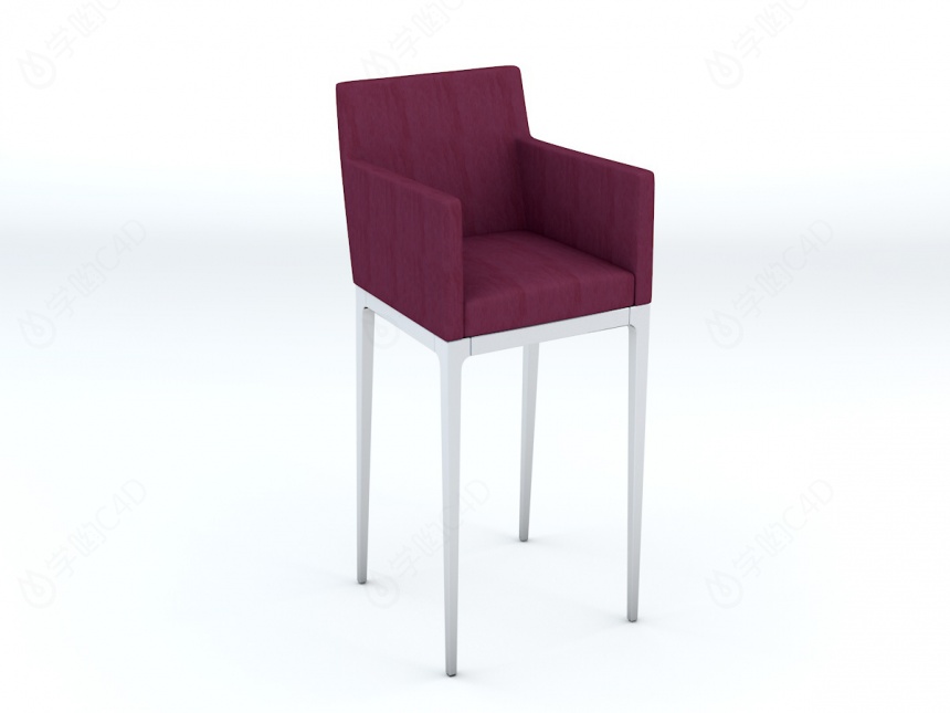 沙发吧椅C4D模型