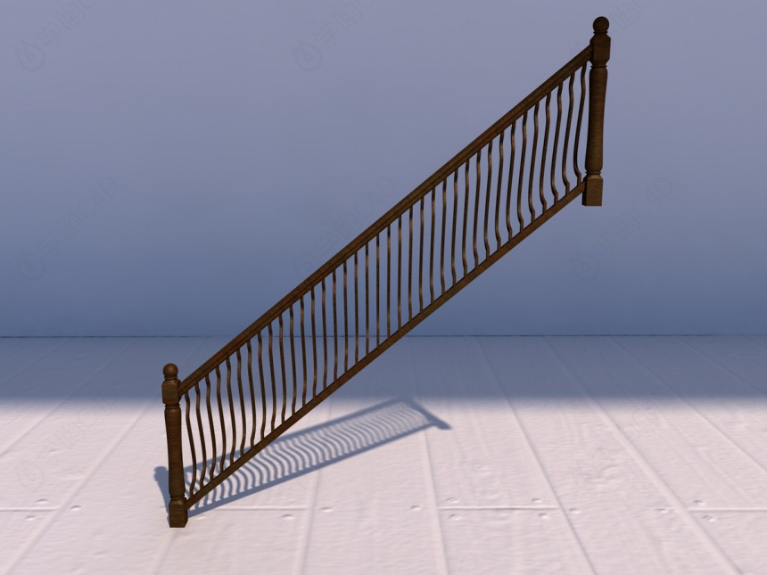 楼梯配件C4D模型