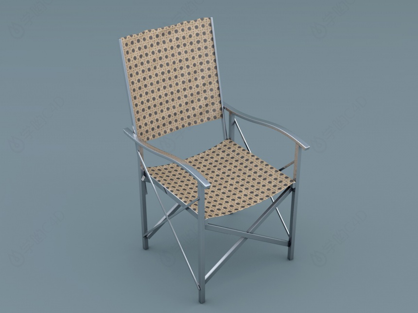 现代椅子C4D模型