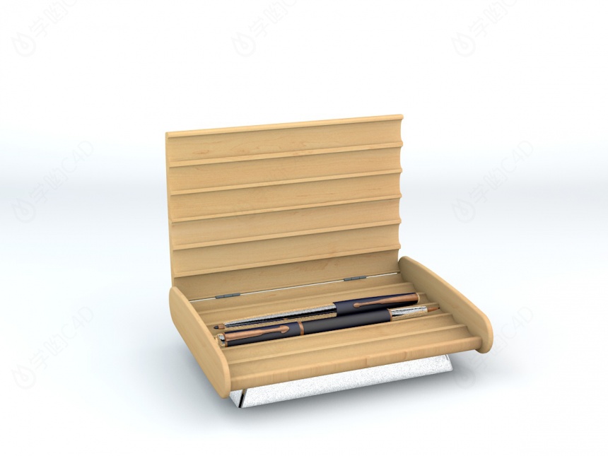 笔盒C4D模型