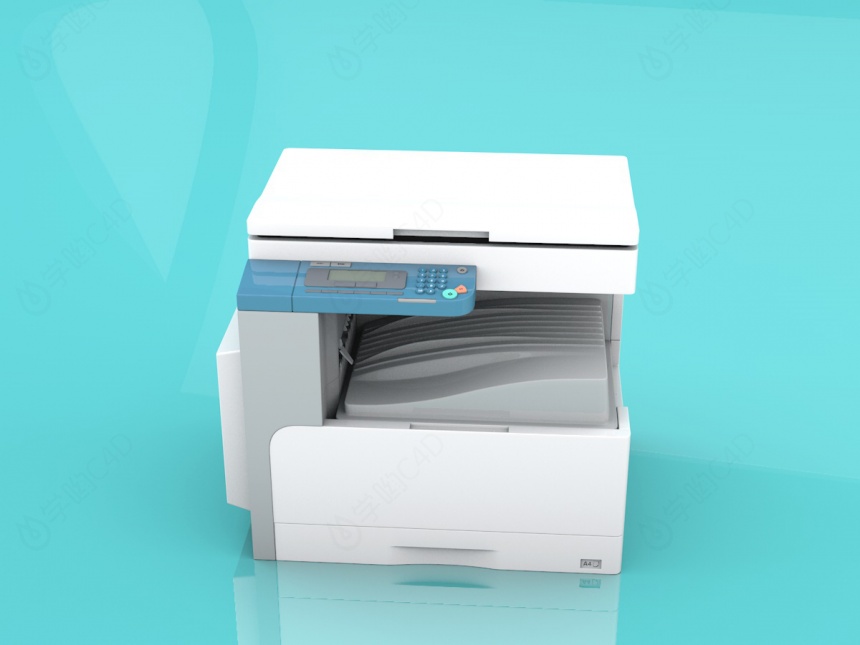 自动打印机C4D模型
