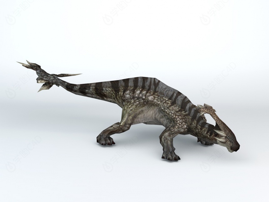 恐龙始暴龙C4D模型