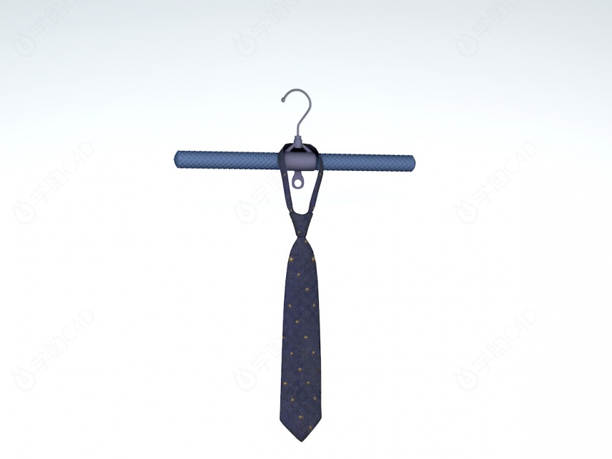 领带C4D模型