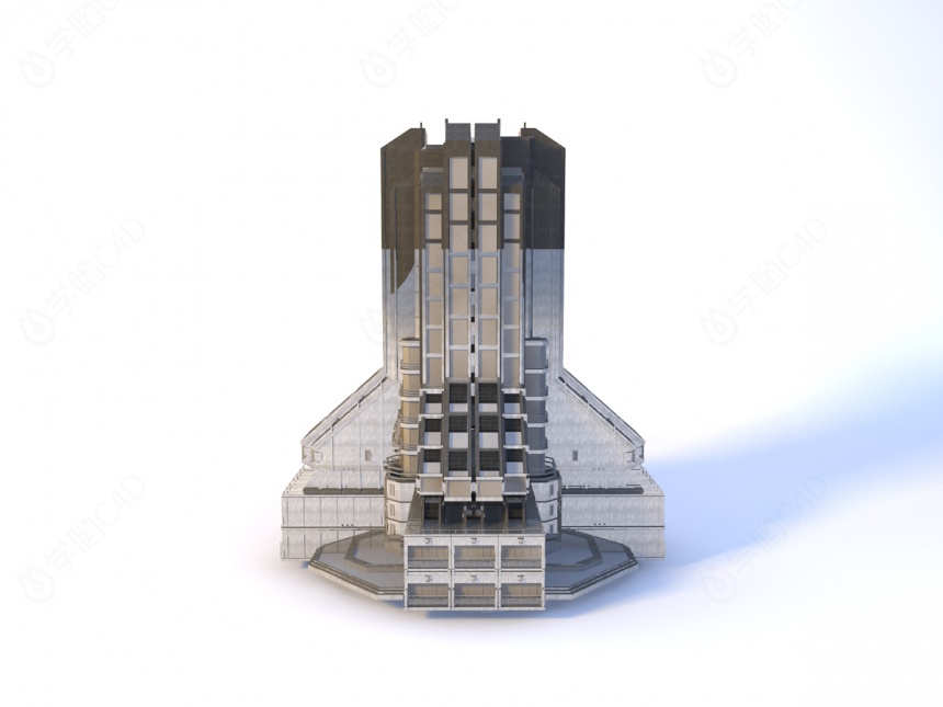 大厦大楼C4D模型