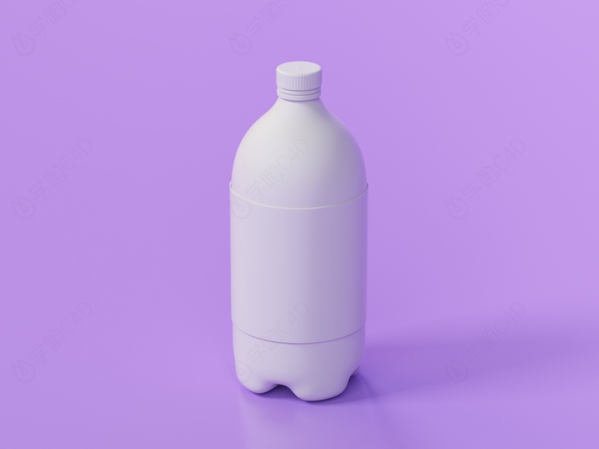 塑料瓶C4D模型