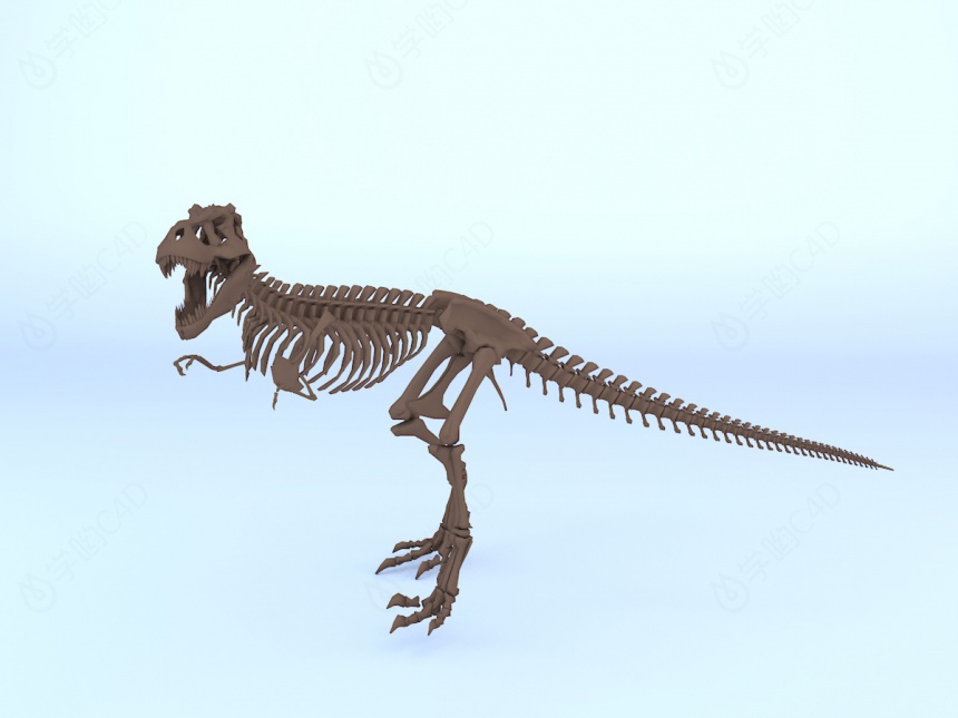 侏罗纪时代恐龙C4D模型