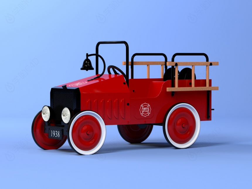 玩具汽车C4D模型