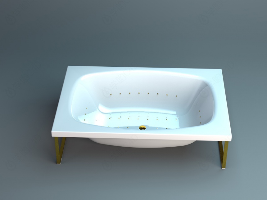 家庭浴缸C4D模型