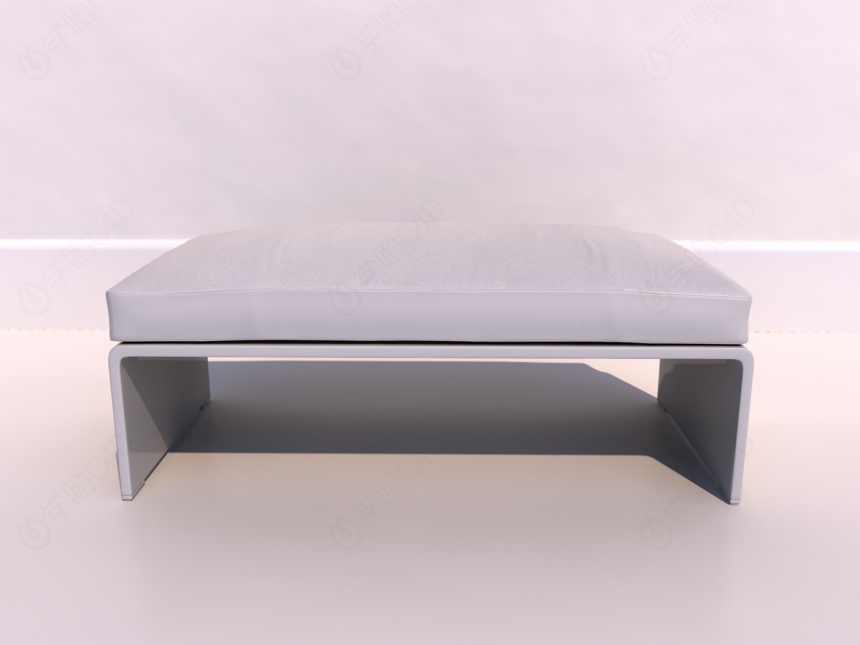 客厅沙发凳C4D模型