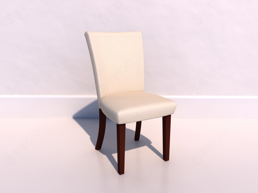 餐厅椅子C4D模型