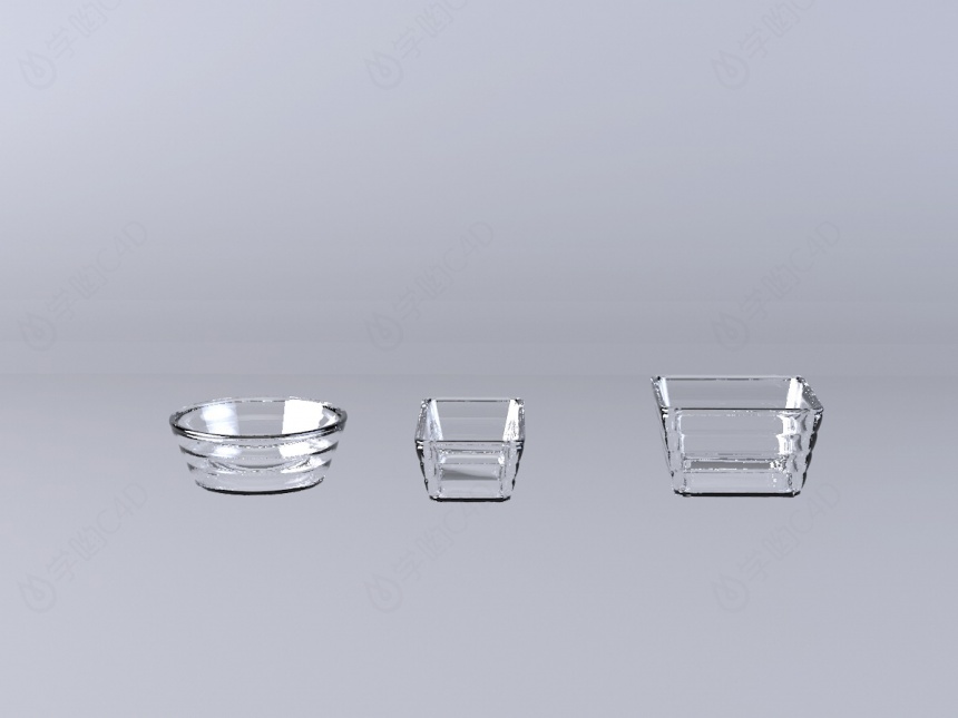 器皿餐具C4D模型