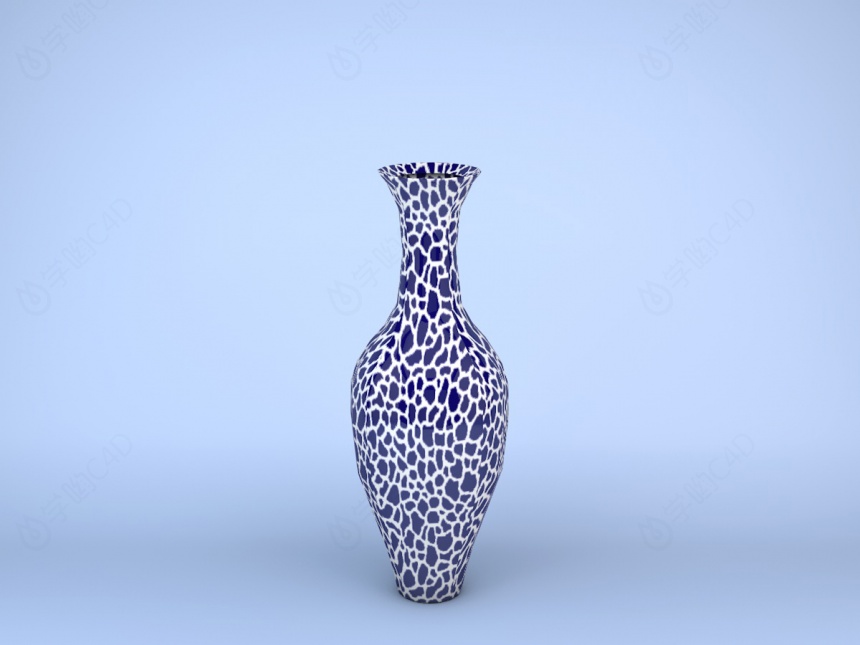 花瓶瓷瓶C4D模型