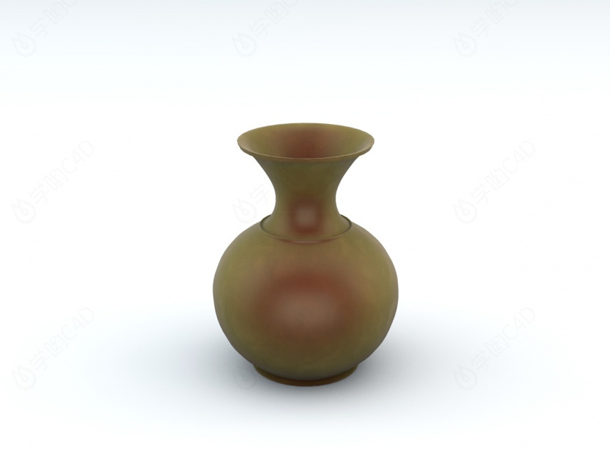 瓷器花瓶C4D模型
