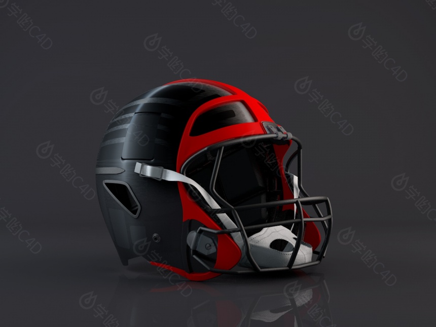 头盔C4D模型