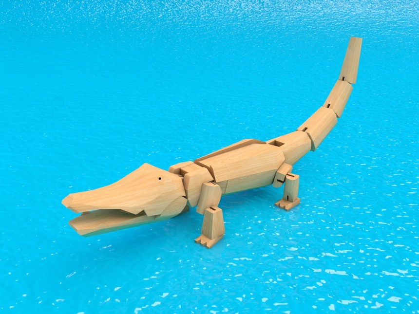 木头玩具C4D模型