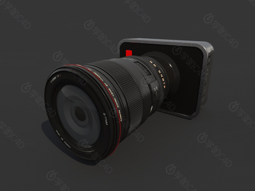 电子产品相机C4D模型