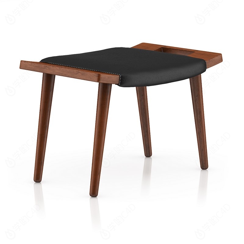 木桌子C4D模型