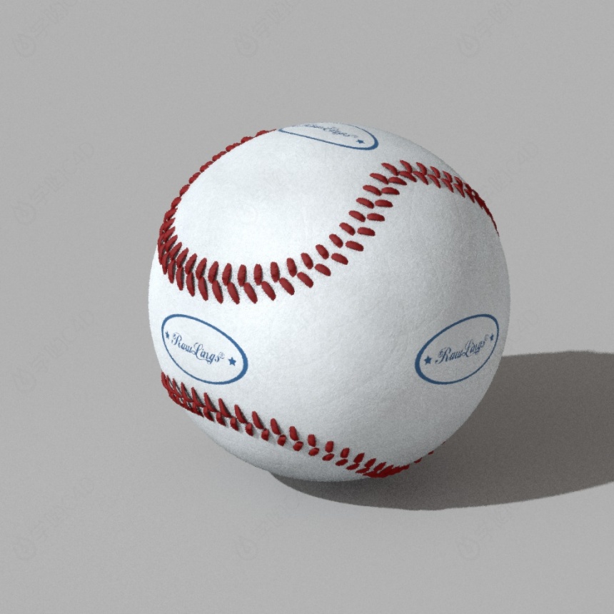 棒球C4D模型