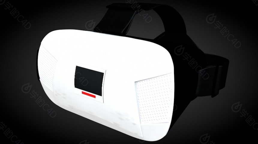 VR眼镜C4D模型