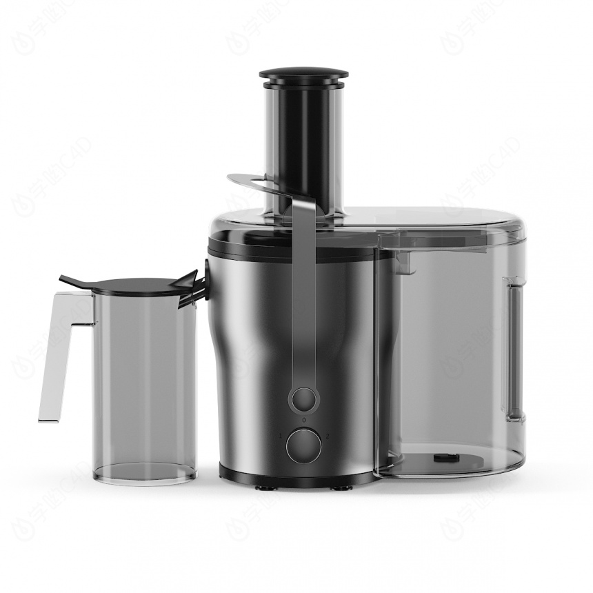 厨房电器豆浆机C4D模型