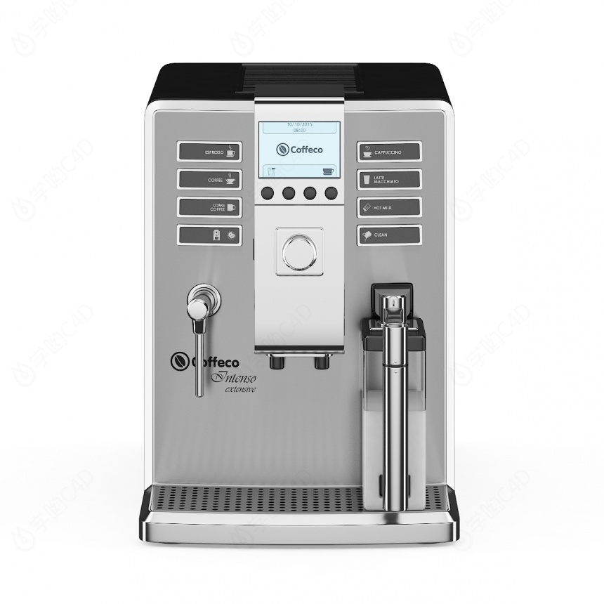 家用电器咖啡机C4D模型