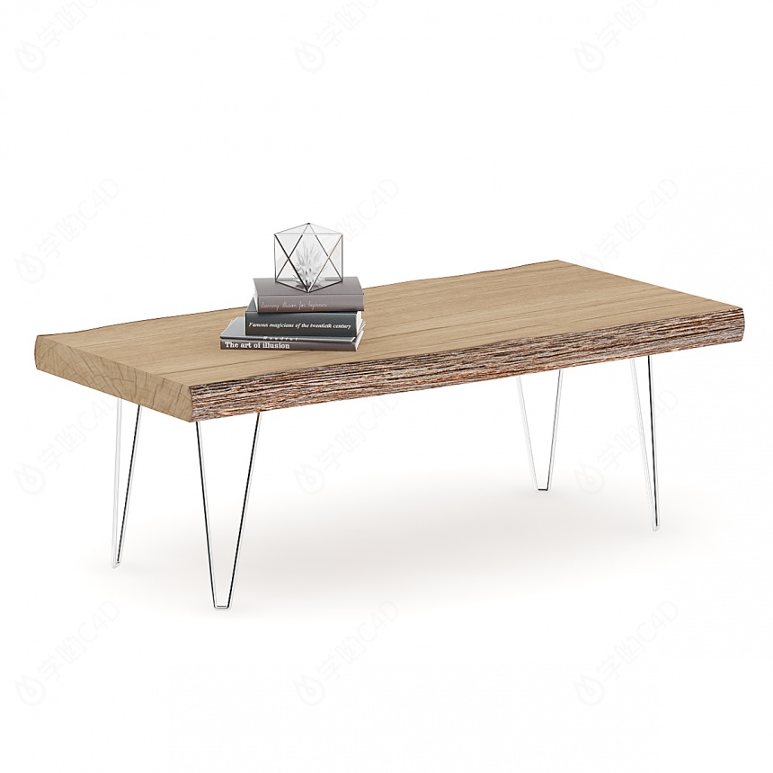 小桌子书桌C4D模型