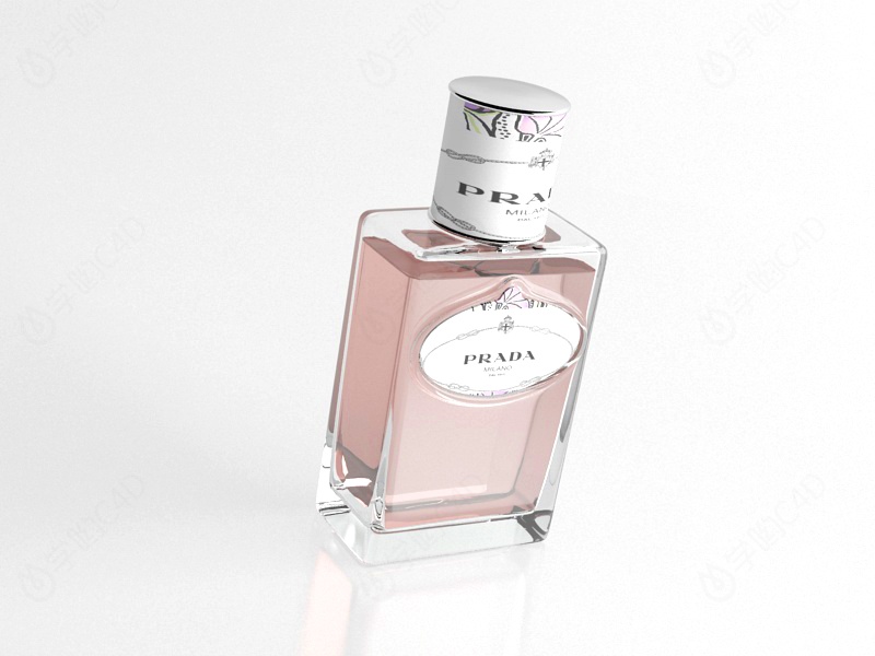 香水瓶美妆C4D模型