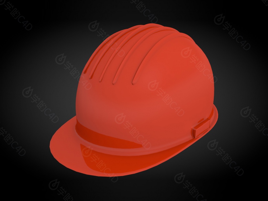 工人安全帽C4D模型