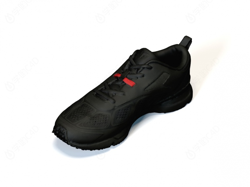 运动鞋旅游鞋C4D模型