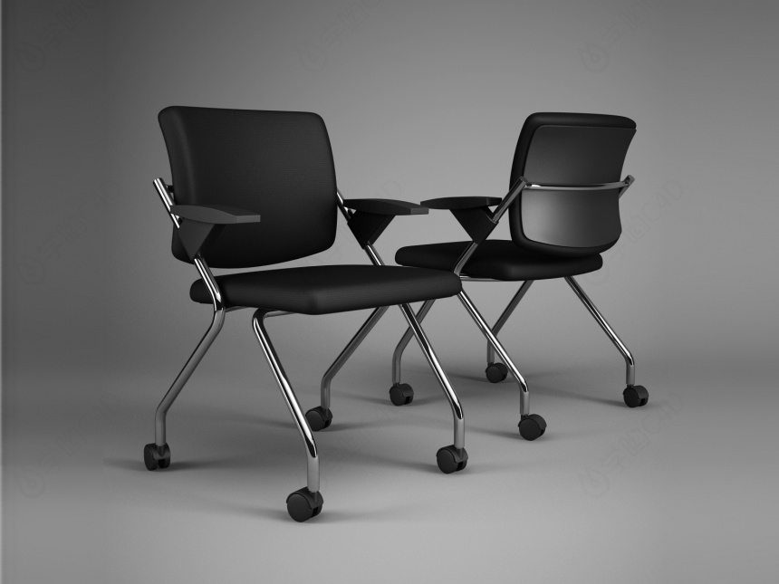 现代办公家具椅子C4D模型