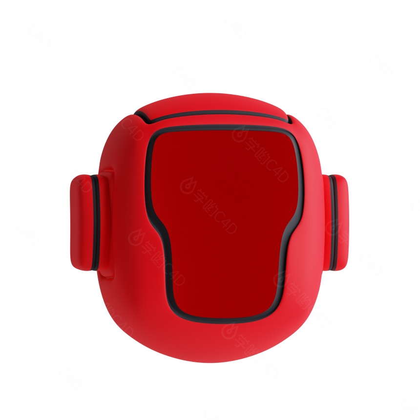 拳击头盔C4D模型